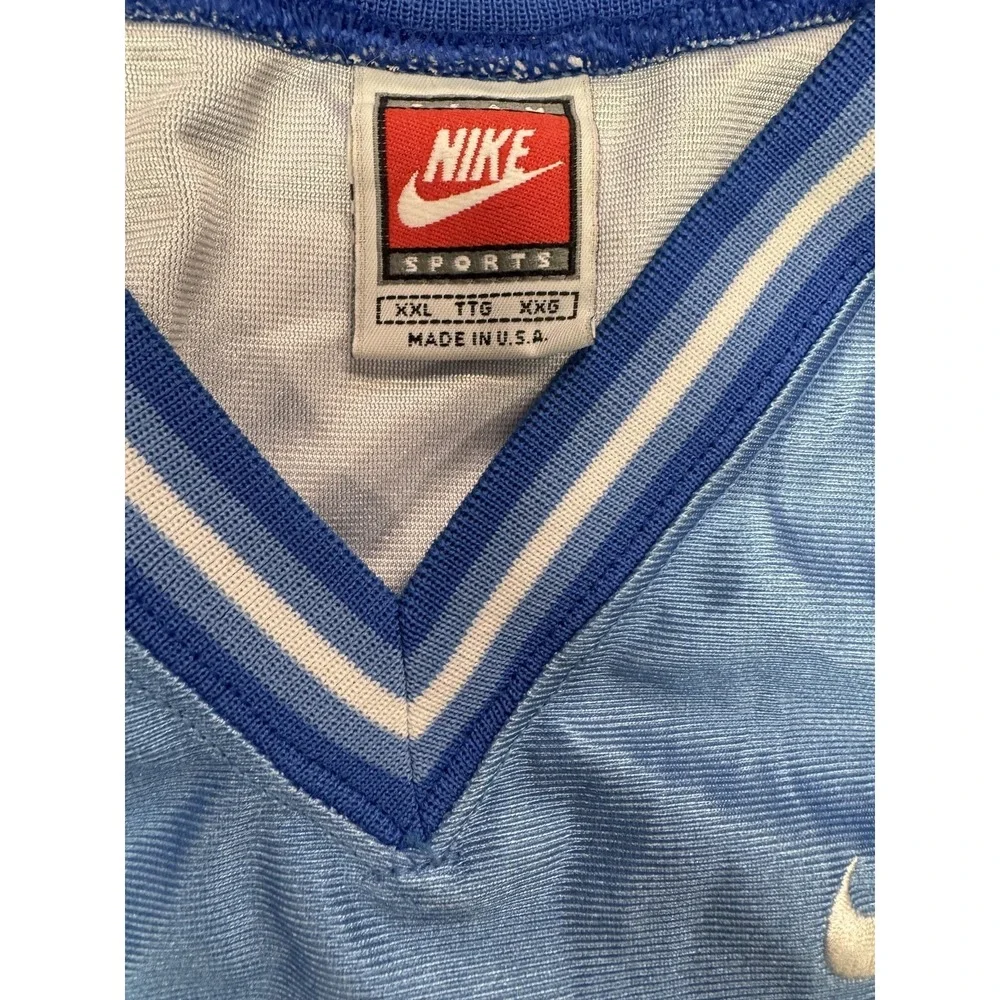 Vintage Nike North Carolina Tar Heels Basketball Jersey Men's XL 15 Vince Carter